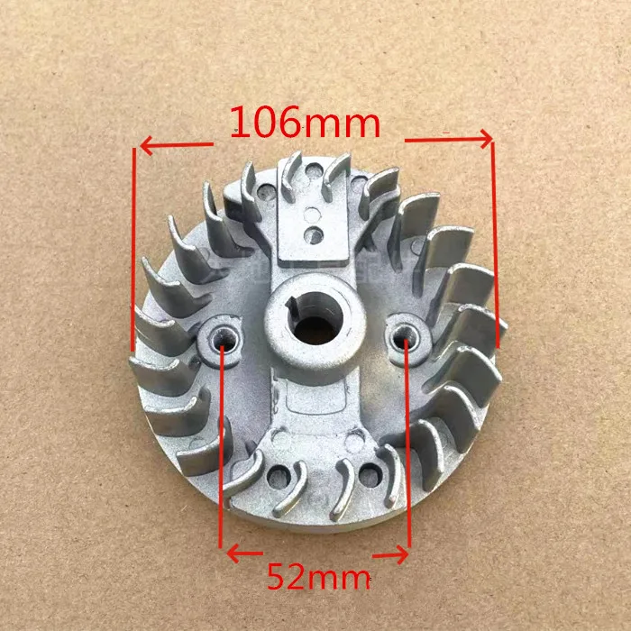 GX35 Flywheel Fits HONDA GX35 UMK435 4-Stroke Gas Engine Motor Trimmer Brush cutter Lawn Mower Fly Wheel