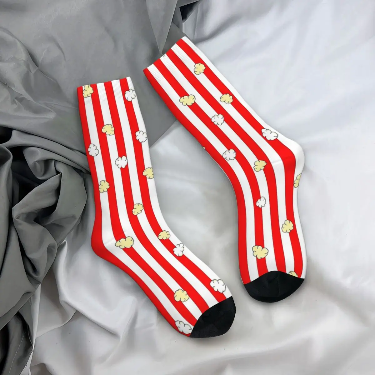 Cinema Popcorn burrato calzini invernali Unisex calzini felici antivento Street Style Crazy Sock