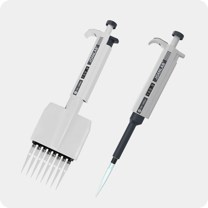 Multichannel Pipette Lab Equipment Manual Digital Adjustable Micropipette 8 Channels Pipette 12 Channels Pipette Transfer