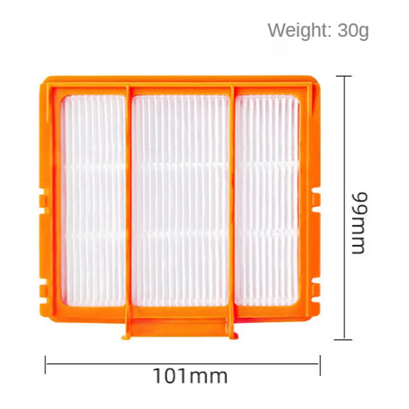 6 Stuks Geschikt Voor Haai Vegen Robot Av2501ae/Av2502ae Hoofdleiding Vervanging Onderdelen Filter Filter Kern