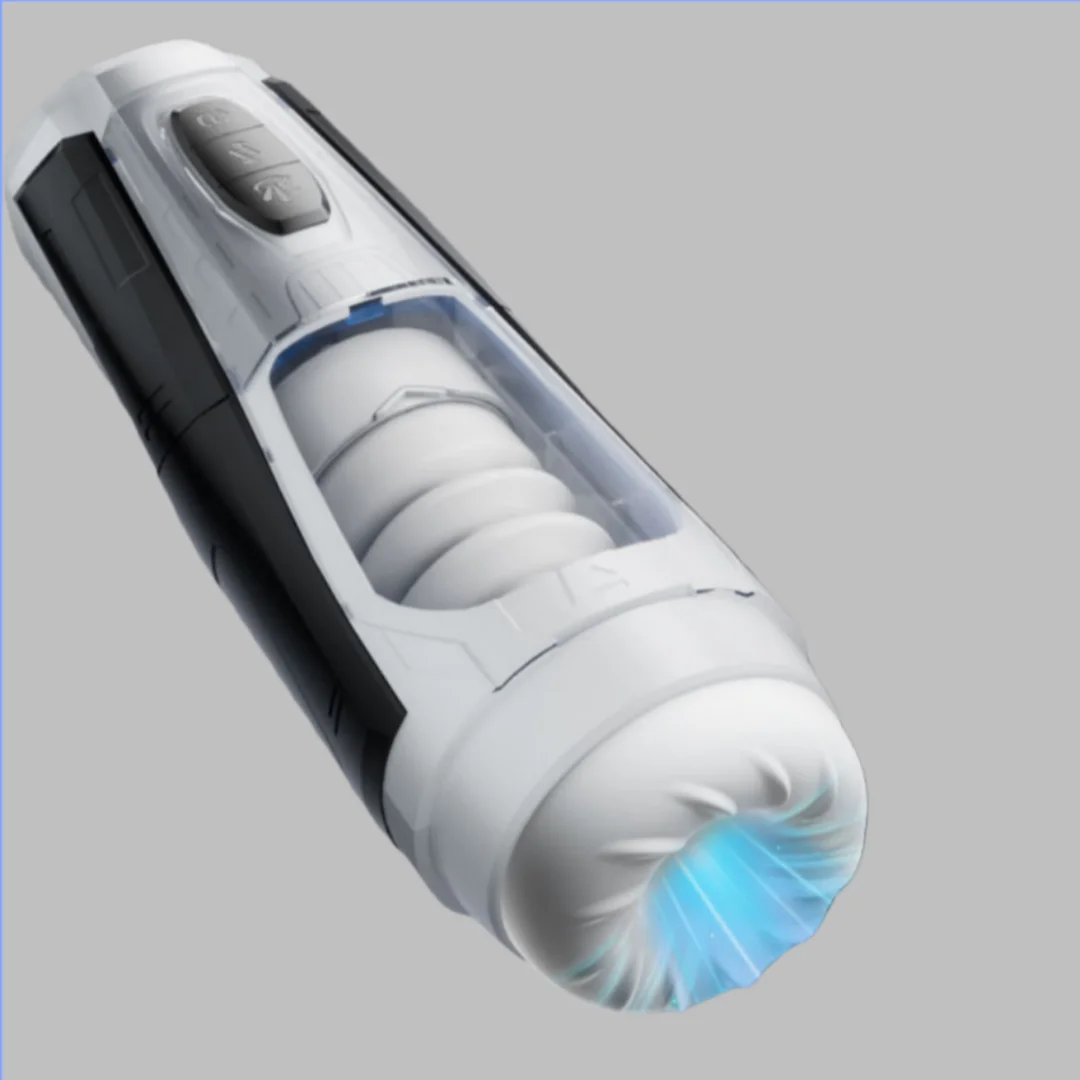 Male Masturbator Cup With 7 Thrusting & Vibrating Stimulation Modes Sex Toys for Mens Realistic 3D Sleeve for Man Pleasure Toy