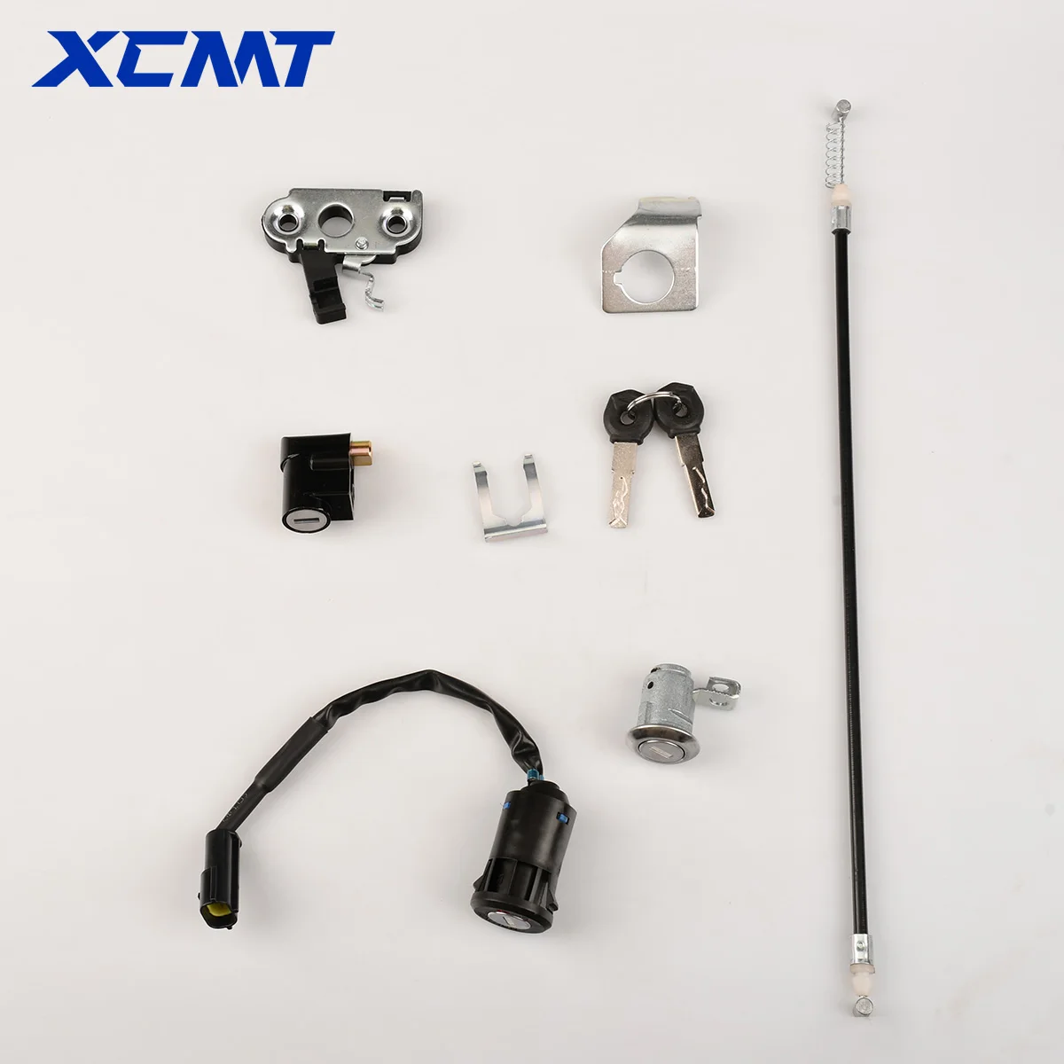 Motorcycles Bike Plug and Play Ignition Switch Seat Three Lock Keys Set with Bolt For Sur Ron Ultra Bee Electric Bike Off-Road
