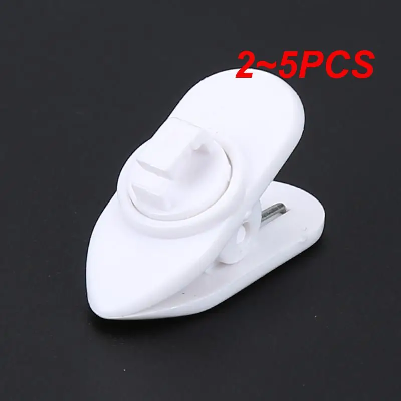 Plastic Earphone Cable Cord Wire Lapel Clip Lavalier Clip Clamp Headset Clip Earphones Accessories White Cramp