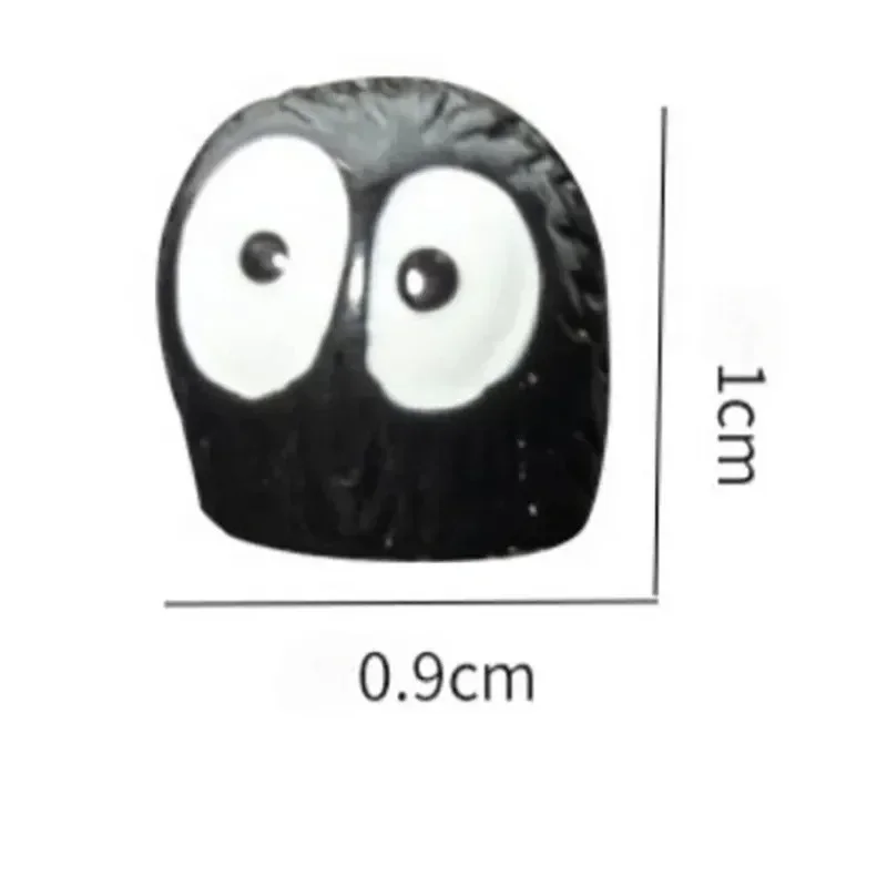 5/10/20PCS Cute Funny Black Elf Car Interior Decoration kawaii Auto Center Console Rearview Mirror Ornaments For Car Accessories