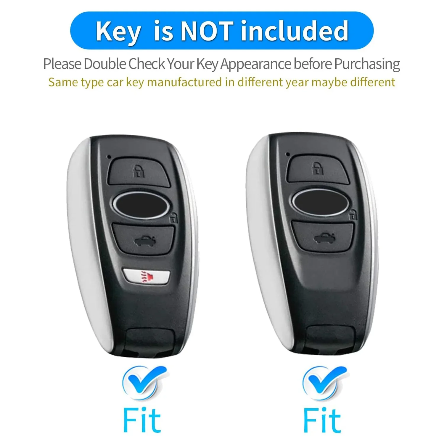 غطاء مفتاح فوب من ألياف الكربون لسوبارو مفتاح قذيفة لسوبارو BRZ XV Outback Ascent Crosstrek WRX ليجاسي فورستر ملحقات ذكية