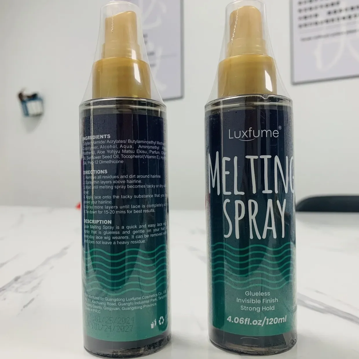 

Lace Melting Spray, Lace Wig Melting Spray ,Strong Natural Finishing Hold, Wig Melting Spray & Hair Adhesive for Wigs