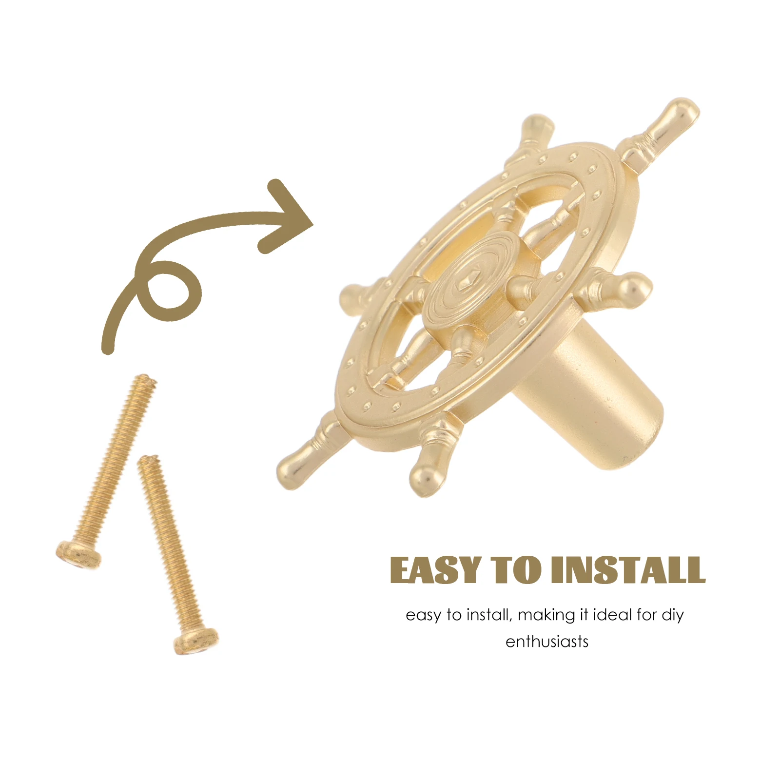 

2pcs Cabinet Door Single-hole Handle Vintage Mini Drawer Pull Zinc Alloy Smooth Finish Kitchen Wardrobe Shoe Cabinets