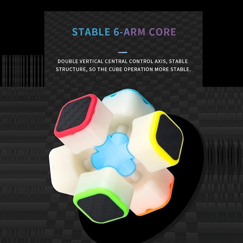 Cube étoilé en fibre de carbone pour enfants, cube magique de vitesse professionnel, jouets anti-stress, cadeaux pour enfants, 3 Bery 4tage, 5x5