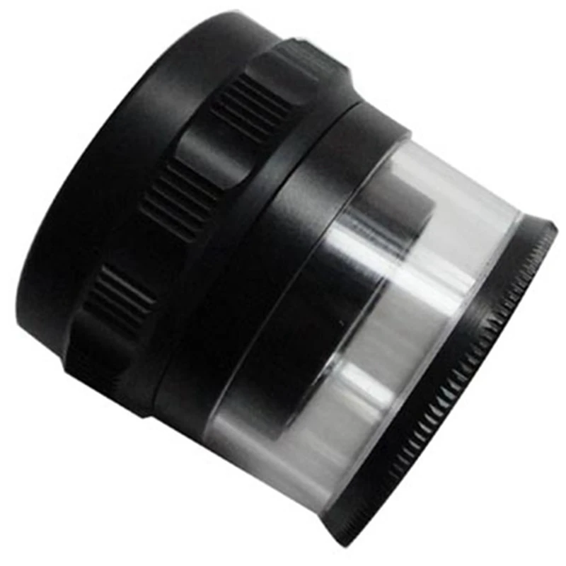 10X Stand Measuring Magnifier Scale Loupe Magnifying Glass 10X with Scaled Magnifier ZJY