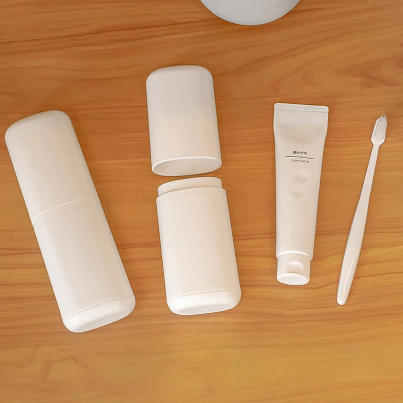 1pc Plastic Toothpaste Container For Traveling Camping Toothbrush Travel Case Portable Travel Toothbrush Holder - view 5