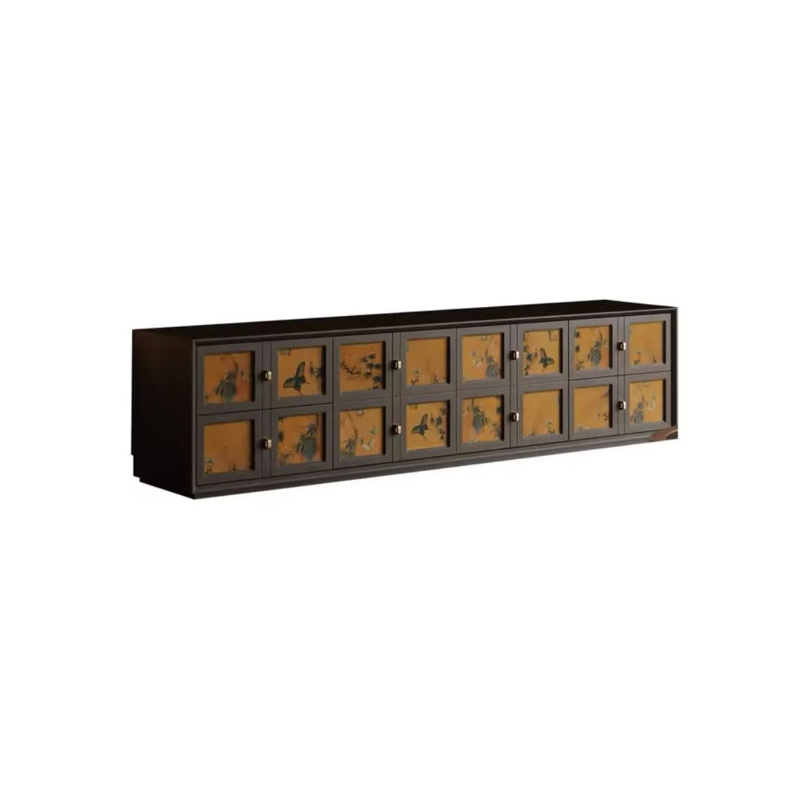 

French solid wood living room TV cabinet side cabinet combination fragrant cloud yarn creative designer livin