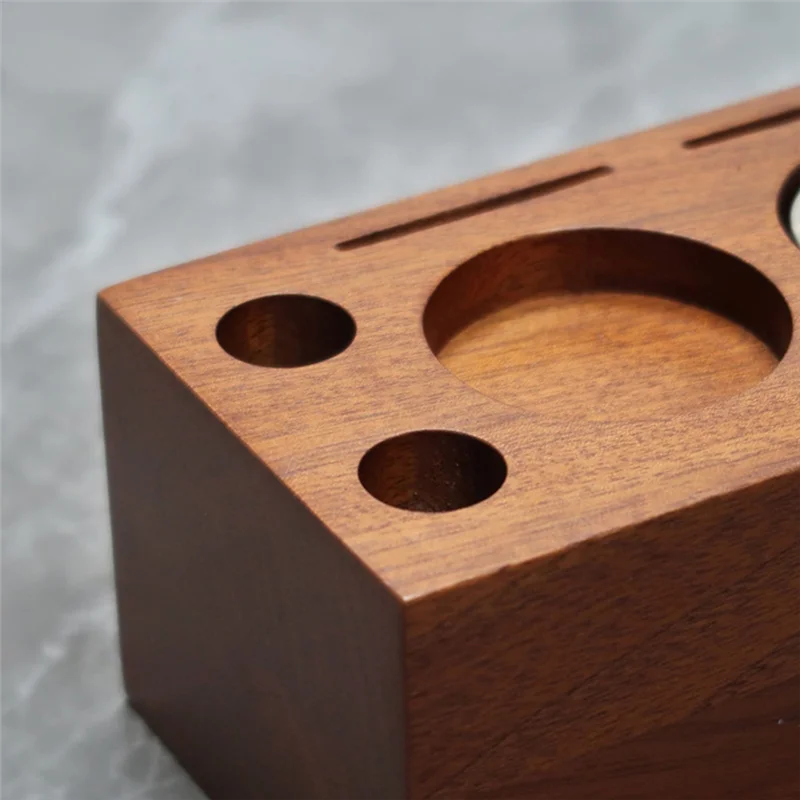 

ABGP-Coffee Tamper Holder, Espresso Machine Accessories Espresso Tamper Mat Station For Coffee Maker 51-54Mm