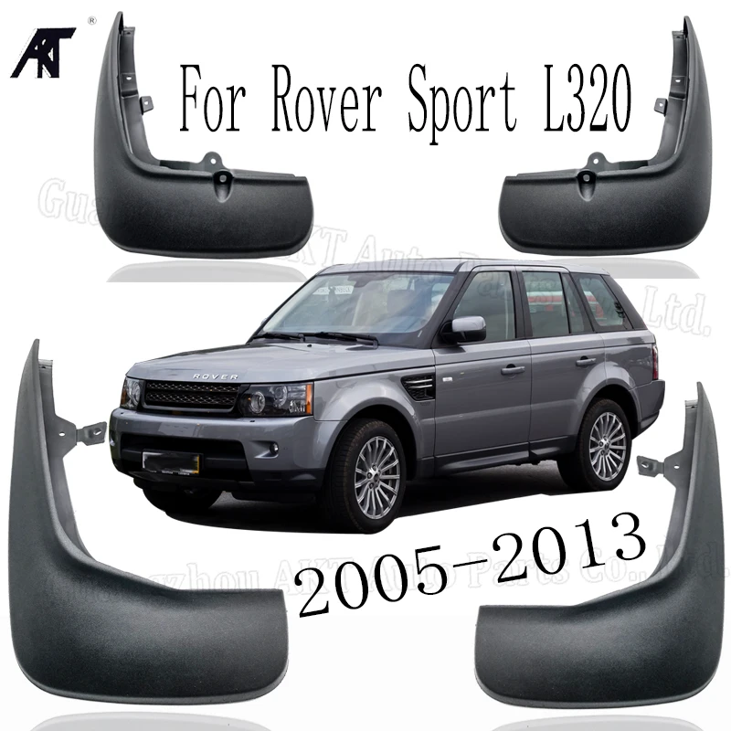 Mud Flap Splash Guards Mudflaps for Land Rover Range Rover Sport L320 2006 2007 2008 2009 2010 2011 2012 2013 4pcs/Set