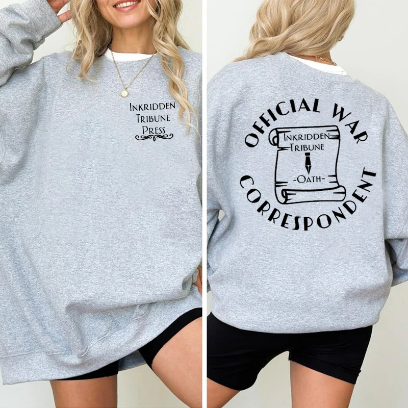 Divine Rivals Sweatshirt women pullover Roman Kitt Winnow Fantasy Bookish crewneck sweatshirts reader book lover merch hoodie