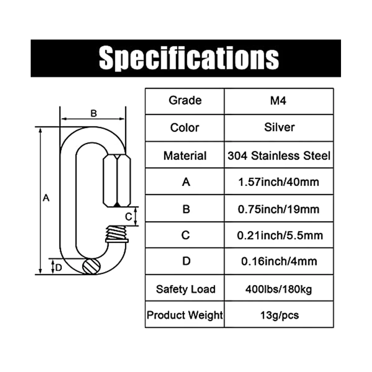 12 Pack Quick Link … - image