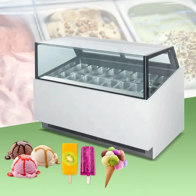 아이스크림 진열대 쇼케이스 이탈리아 미니 아이스크림 쇼케이스 울트라 냉동고 냉장고 판매