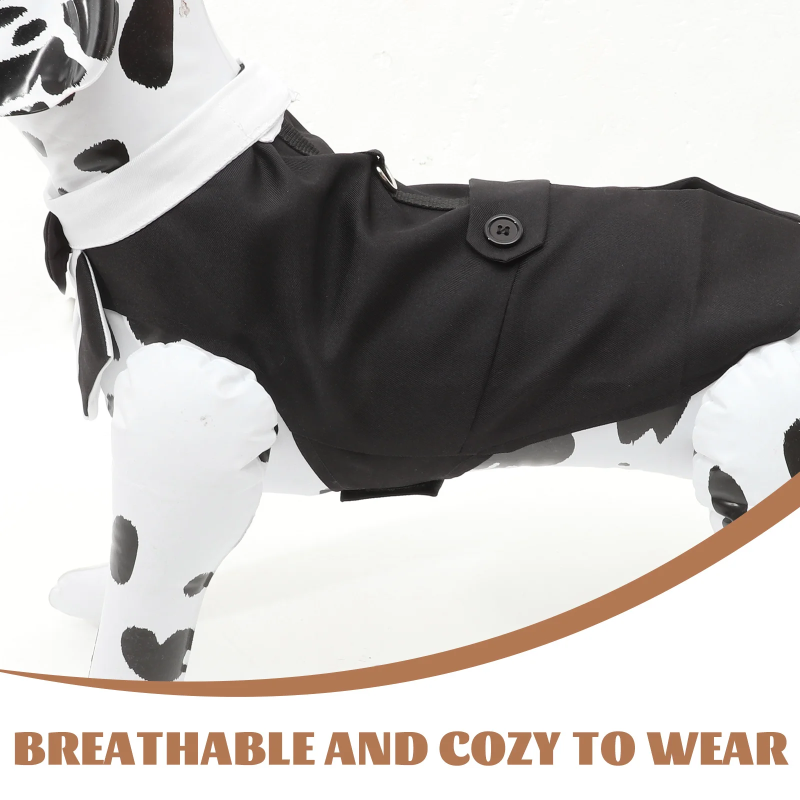 

Dog Tuxedo Suit Pet Wedding Costume Clothes Puppy Formal Gentleman Cosplay Tie Dogs
