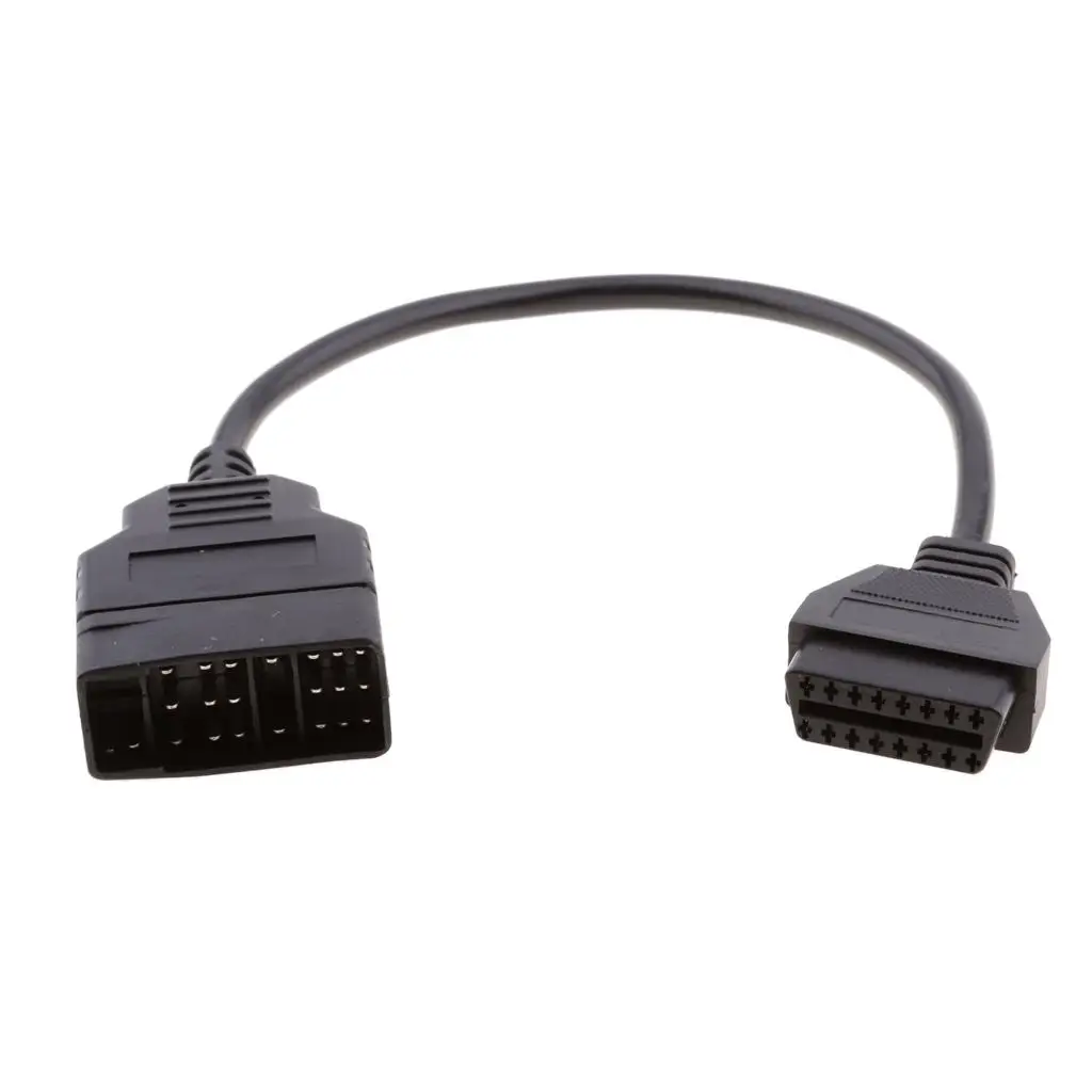

Кабель-разветвитель OBD с 22-контактного на 16-контактный разъем, пластиковый адаптер для диагностического сканера автомобиля