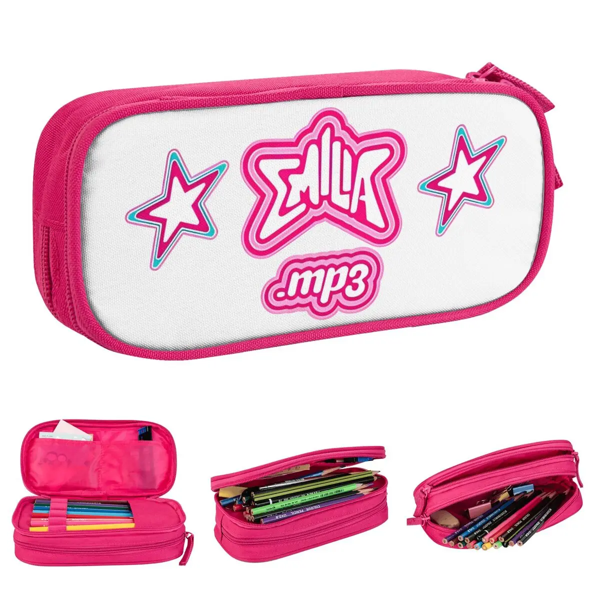 

Веселые пеналы Emilia Mp3, музыкальные пеналы, ручка для студентов, сумки большой емкости, школьные принадлежности, подарки, канцелярские принадлежности