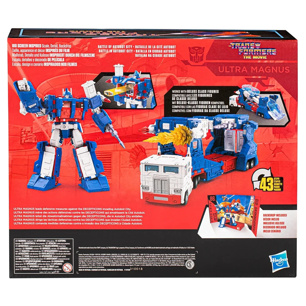 Stocked Original Takara Tomy Transformers Studio 86 Ultra Magnus Commander Class Model Toys Action Figures Gifts for Kid