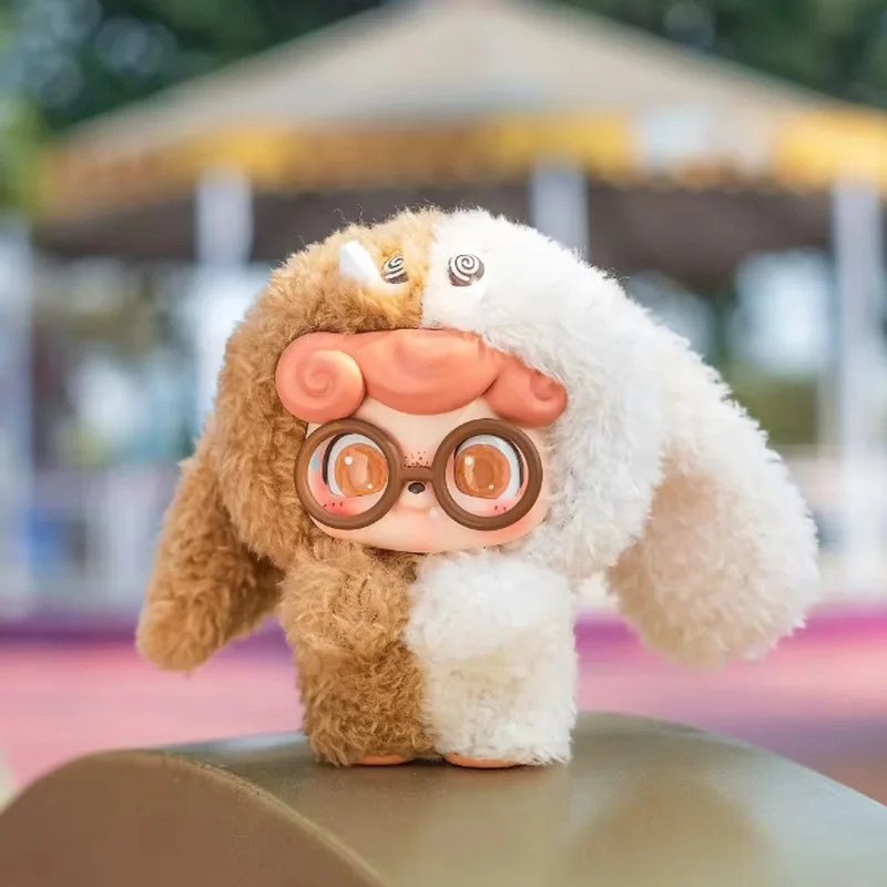 جديد Q.kid الفينيل صندوق أعمى قلادة العاطفية فروي الوحش سلسلة عمل الشكل الكرتون ديكور اللعب لطيف أنيمي لعبة طفلة هدية