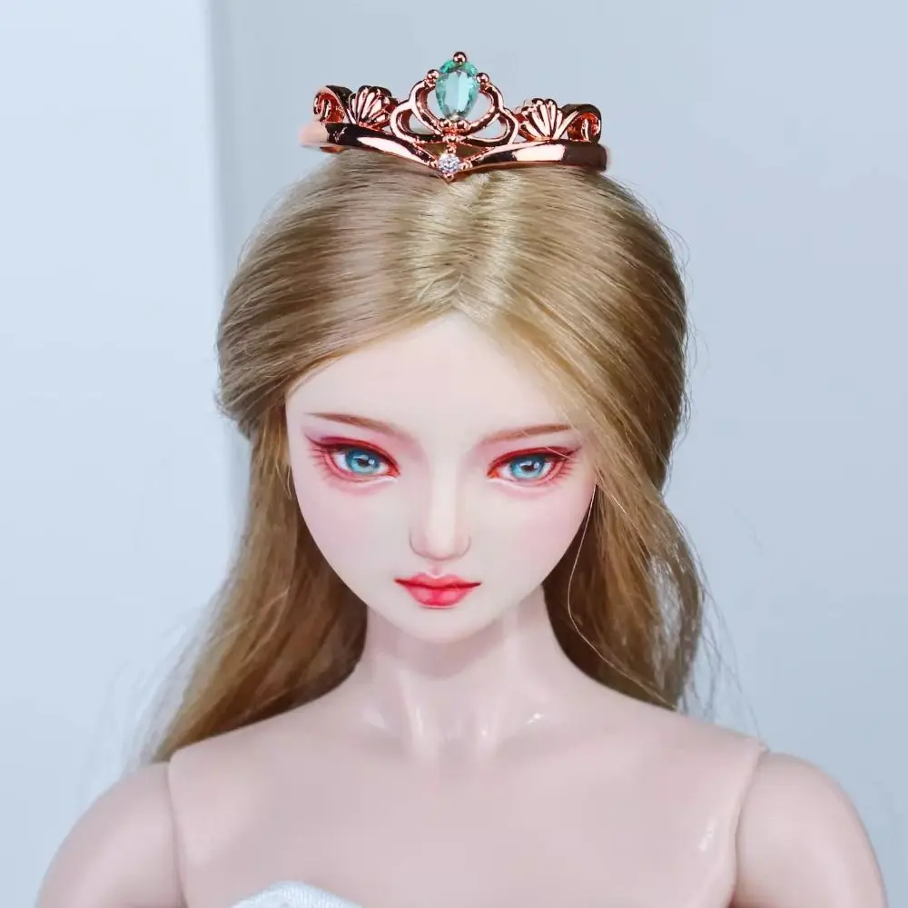 10 Styles Doll Fashion Crowns New Fishion Doll Toys Necklaces Crowns Doll Colthes Decorations 1/6 1/3 1/12 Doll