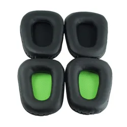 Almofada para Razer Electra V2 e V1, Almofadas de Substituição, Soft Protein Leather, Memory Foam Sponge, Fone de Ouvido