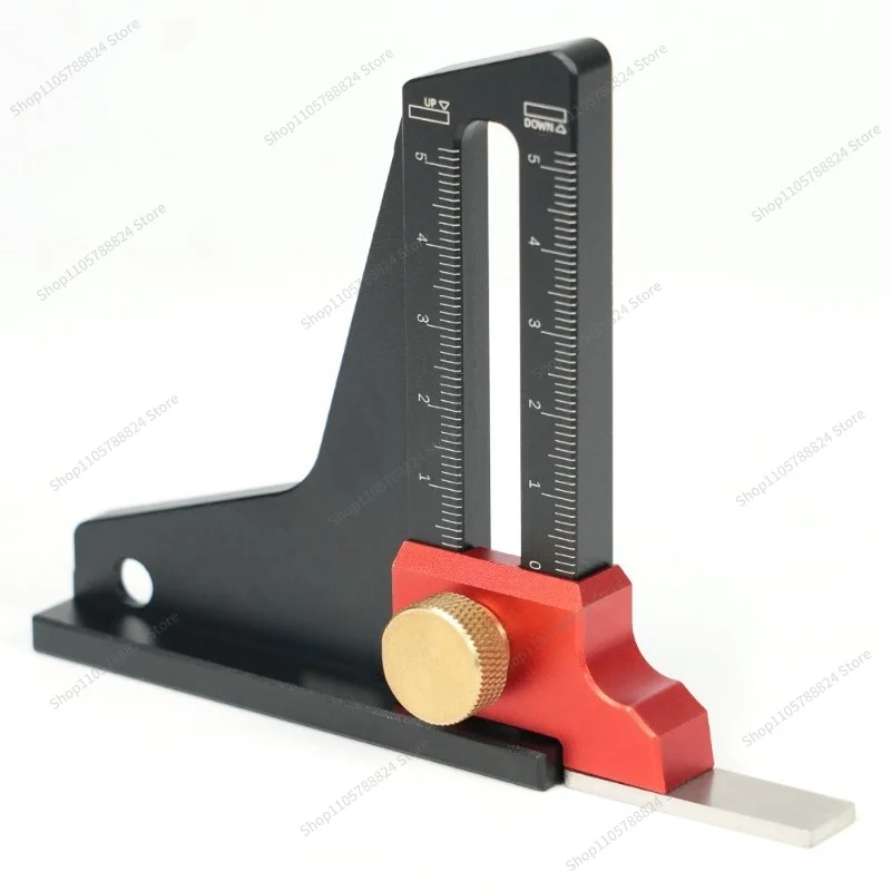 For Height Gauge Depth Measurement Height Gauge Gauge Woodworking Tools Saw Table Adjustment Ruler Edging Machine Adjustment