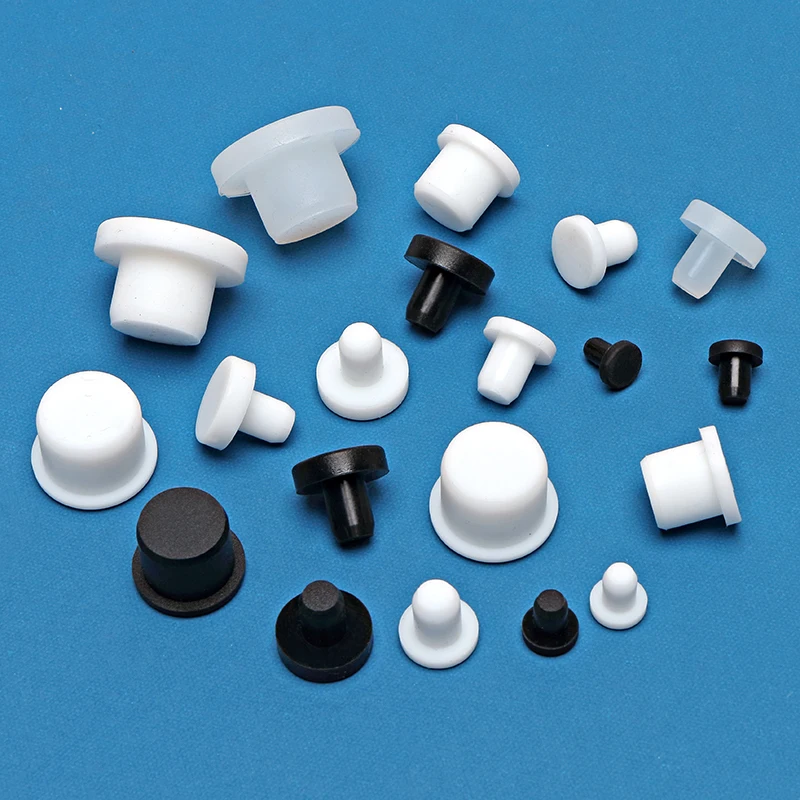 Silicone Washer Hole Plug Rubber Plug Silicone Plugs Protective Ring Joint Inner Stopper Sleeve Cap Low Temperature Resistance