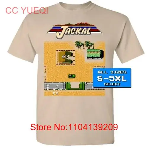 Jackal Nes Stage 1 Screen T Shirt Khaki Tan all sizes S 5XL 100 cotton long or short sleeves