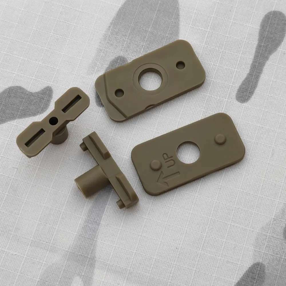 Adaptador de riel de soporte de casco táctico, convertidor Compatible con casco de M-LOK, accesorios