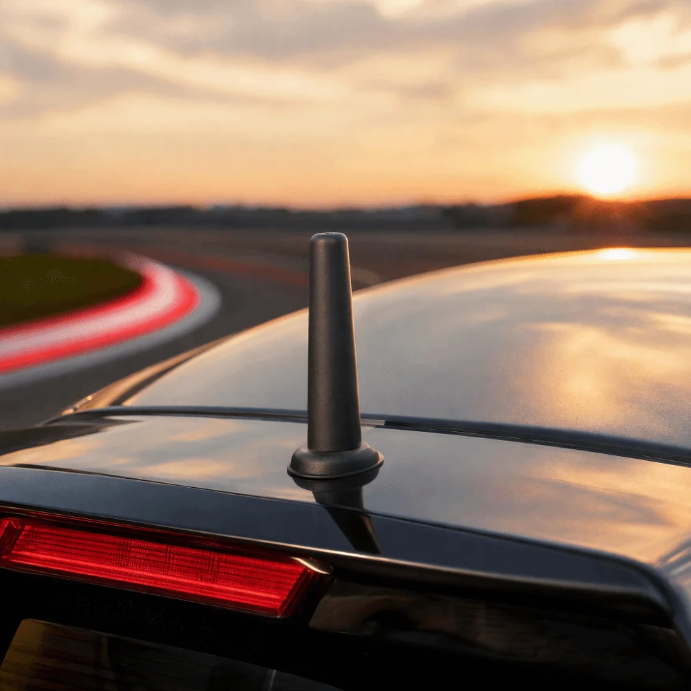 Rubber Antenna Mast 65202296772 Black Short Aerial Rod Roof Antenna for MINI Sport R50 / R55 / R60 / F56 Roof Signal Fix