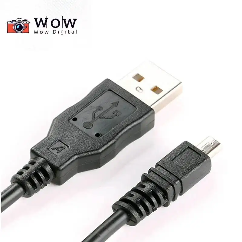 8Pin USB Cable For Olympus CB-USB7 FE-340/330/320/310/300/290/280/270/250/240/230/220/210/190/180/170/160/150 X920/X935/T100