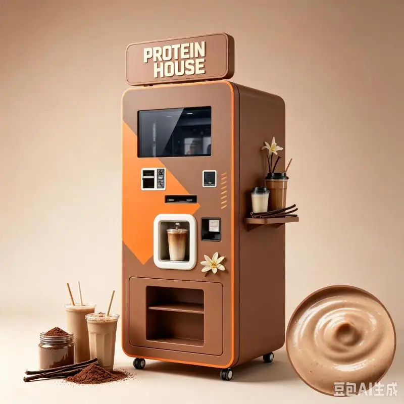 Intelligent Protein Shake Vending Machine Customized Nutrition Drink Equipment Smart Mixer Health Club Gym Application