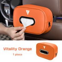 Car Tissue Bag Seat Back Storage Box Accessories For Changan Deepal S07 S7 SL03 G318 2023 2024 2025 Car Armrest Paper Organizer