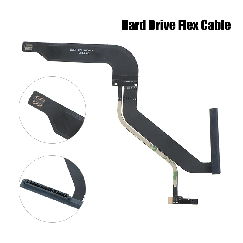 

1pcs HDD Hard Drive Flex Cable for MacBook Pro 13 in A1278 HDD Cable Mid 2012 MD101 MD102 EMC 2554