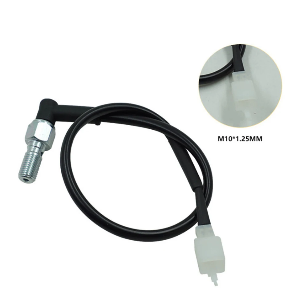 หัวปลั๊ก125เบรกไฮดรอลิกสำหรับระบบเบรกไฮดรอลิกแบบสายเดี่ยวสำหรับ10mmx1.25Pitch เบรกไฮดรอลิกเบรกรถจักรยานยนต์