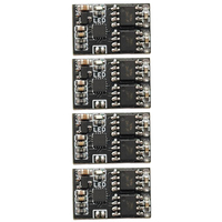 4PCS 1-3S 2-way Brushed ESC 3A/5A Drive Current Bidirectional Electronic Speed Controller for RC Tank Mini Tracked Vehicle Parts