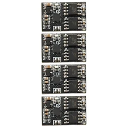 4PCS 1-3S 2-way Brushed ESC 3A/5A Drive Current Bidirectional Electronic Speed Controller for RC Tank Mini Tracked Vehicle Parts