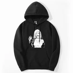 Chainsaw Man Hoodie Power Printing Hoody Unisex Autumn Fashion Japanese Anime Hoodies Sweatshirt Long Sleeves Pullover