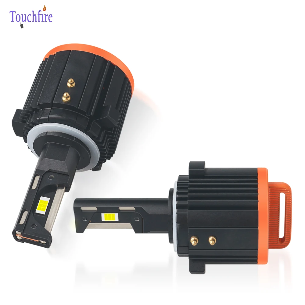 مصابيح أمامية خالية من الأخطاء في الحافلة ، رقائق CSP لفولكس فاجن جولف 6 ، جولف 7 ، باسات توران ، تيروك ، 72 واط ، 9000 لومن ، K ، 12 فولت ، 2X ، H7