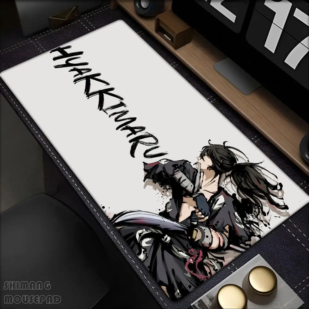 

Anime The L-Legend Of Dororo And Hyakkimaru Mouse Pad Mousepad Large Gaming LockEdge Thickened Computer Keyboard Table Desk Mat