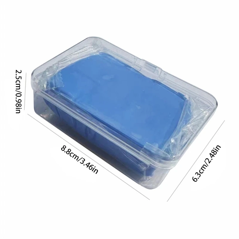 การล้างฟองน้ำให้รายละเอียดที่มีความยืดหยุ่นสะอาดสำหรับรถที่ปลอดภัยและการทำความสะอาดล้อ