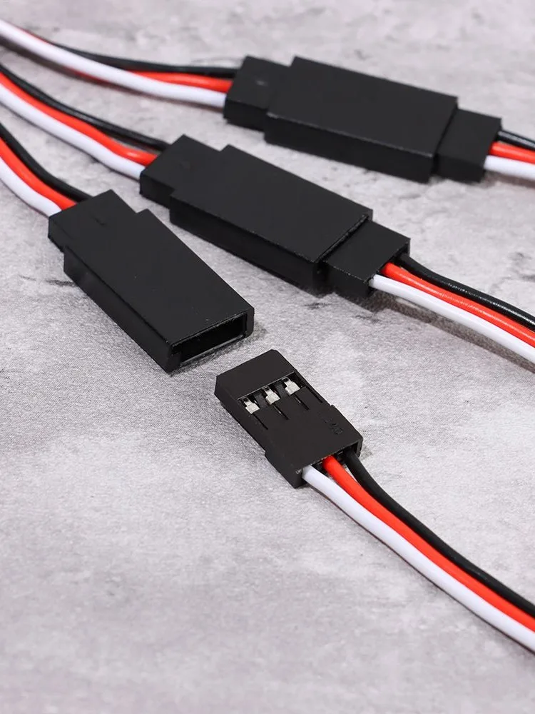 1/5 pièces et accessoires câble fil pour hélicoptère Rc RC Servo plomb Y rallonge RC modèle fil câble Extension