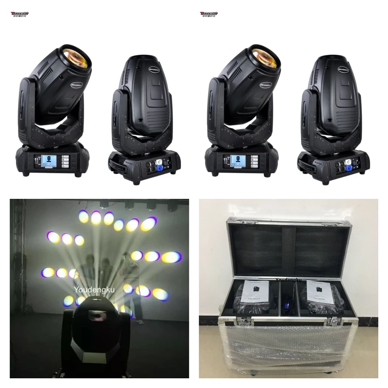 

2 штуки с кейсом для транспортировки: Световой прибор Beam 280 Spot Wash 10R, вращающаяся голова Beam 280W