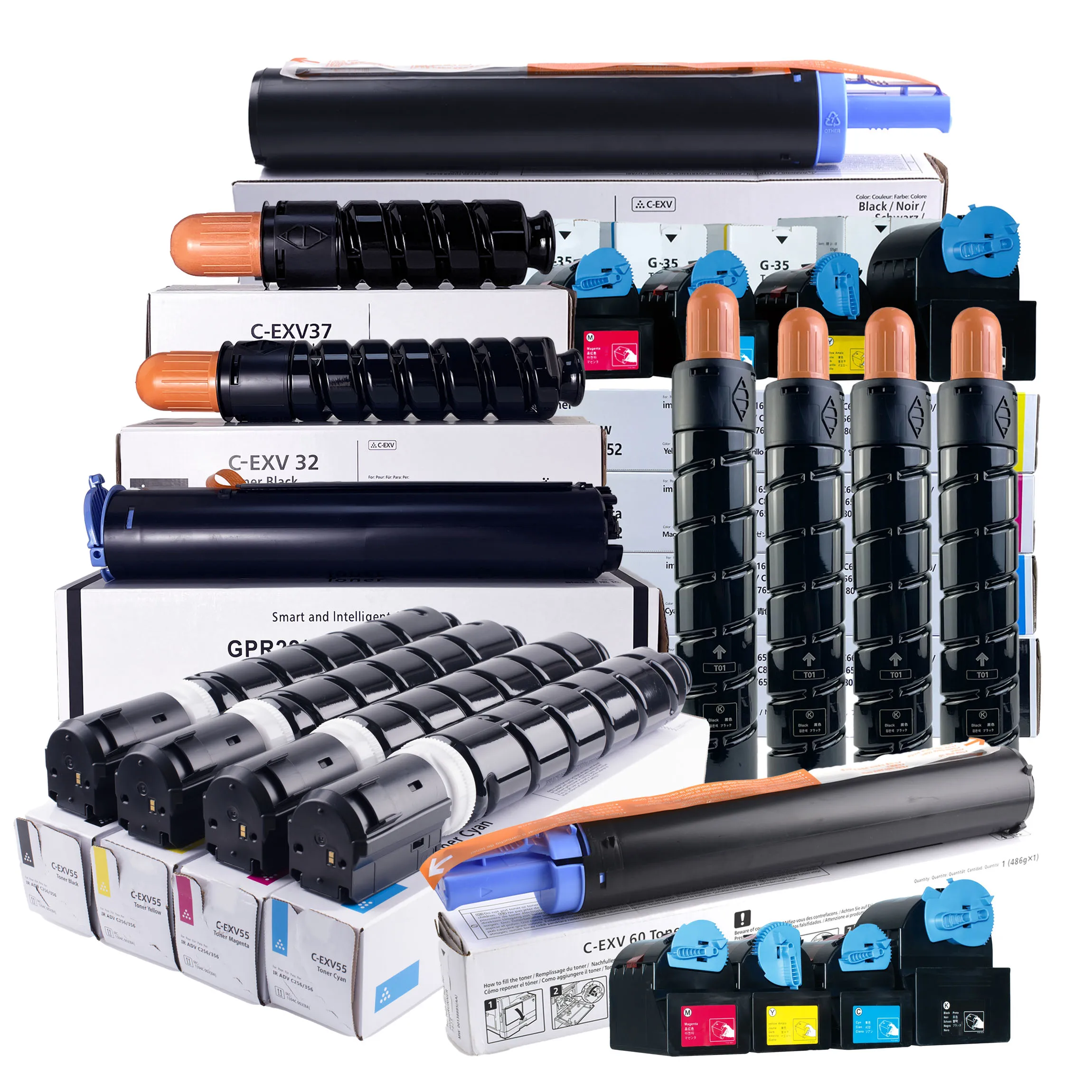 Premium Grade Compatible For Npg26/Gpr16/C-exv12/Npg18 Black Toner Cartridge For Copiers With 18-Month Warranty