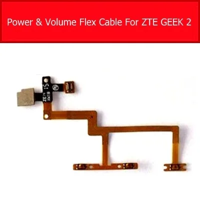 

ON/ OFF Power Volume Side Button Flex Cable For ZTE GEEK II 2 Power Volume Sidekey Button Flex Ribbon Replacement Parts