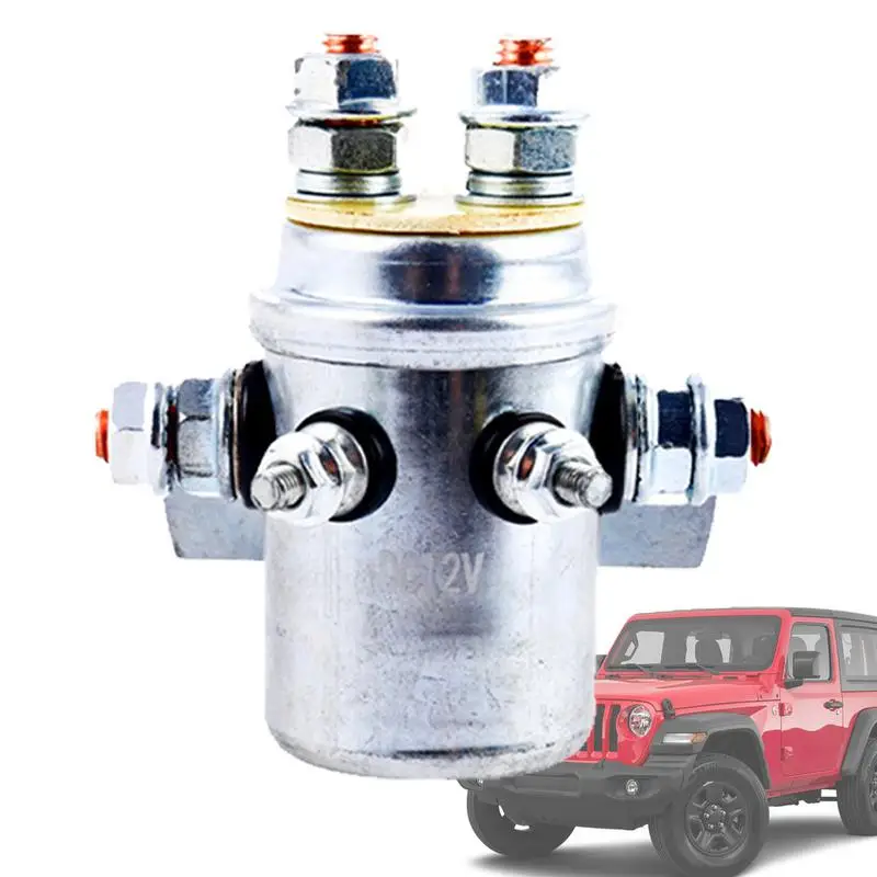 Winch Solenoid Relay Winch Solenoid Relay Winch Relay 12V 24V Motor Starter Relay Continuous Duty for Winch Motor Marine Golf