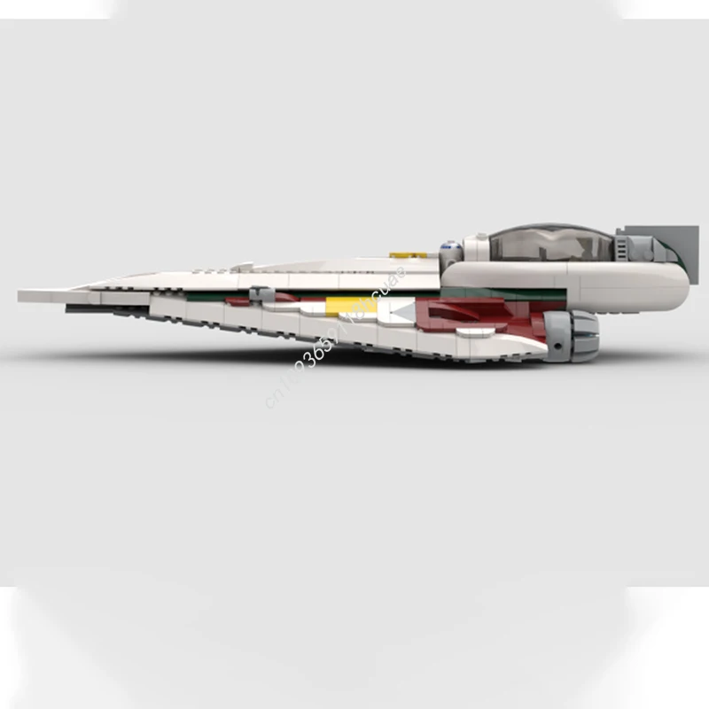 

708 шт. MOC Mace Windus Starfighter Star Battle Модель Строительные блоки Кирпич Модульные детские игрушки Поделки на день рождения Рождественские подарки