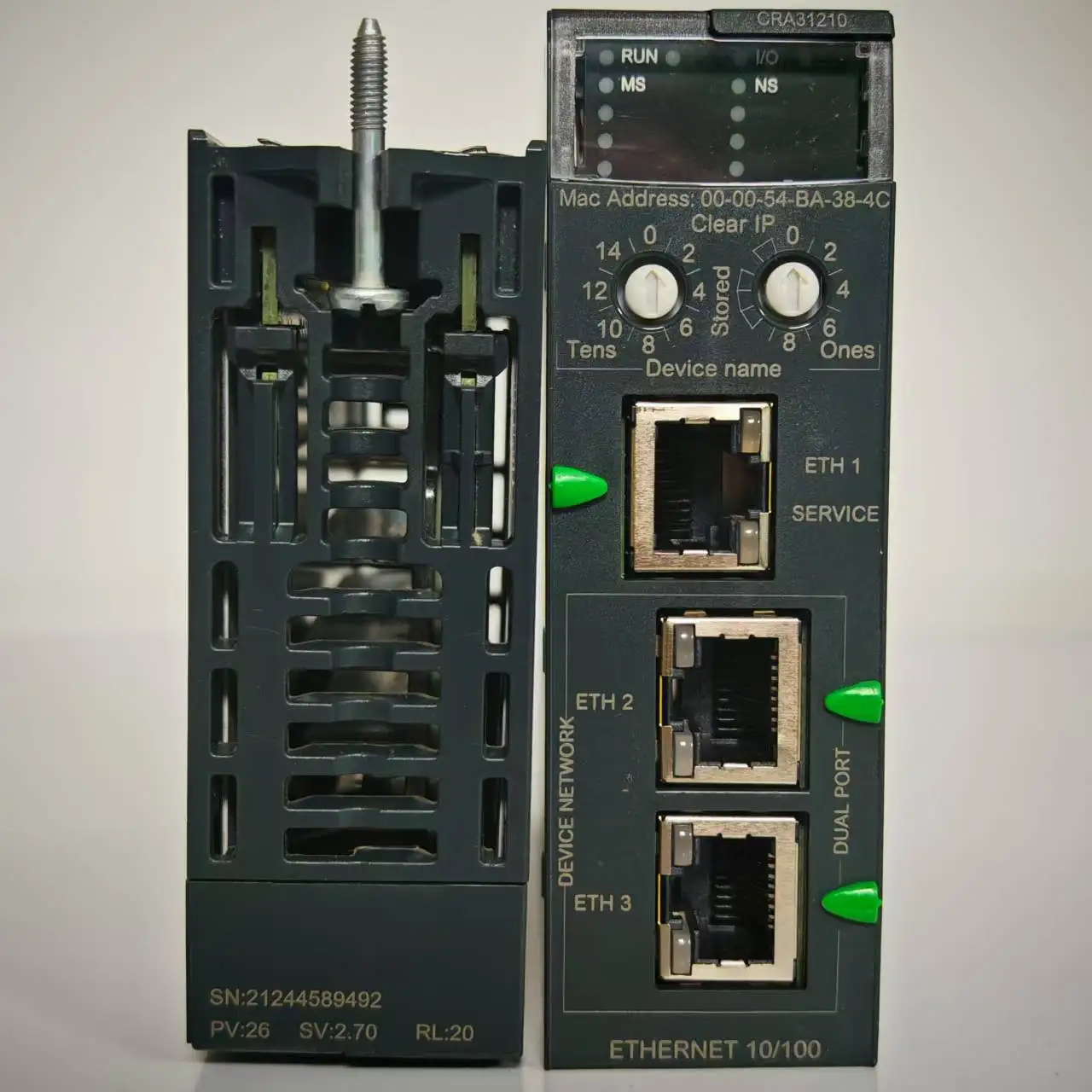 BMXCRA31210 وحدة واجهة معالج إيثرنت IO عالية الأداء Modicon X80 وحدة تحكم قابلة للبرمجة العلامة التجارية الجديدة الأصلية